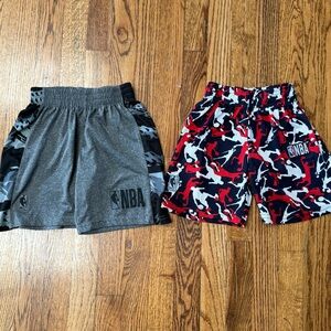 Bundle of 2 - NBA Boy Athletic Shorts - Size 5/6